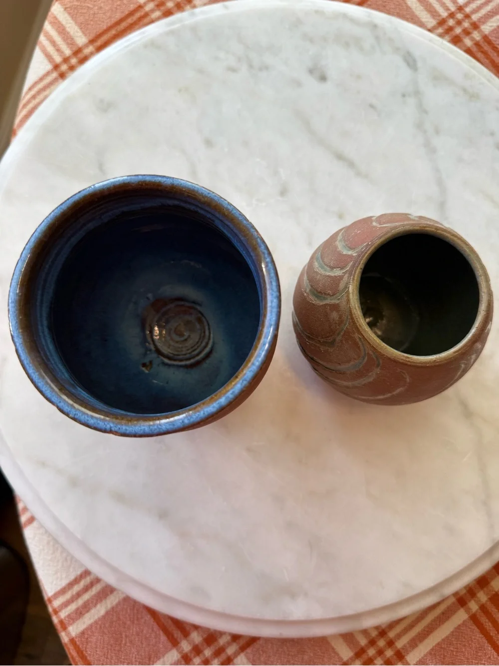 Unbranded Rustic Terracotta Vessels - Set of 2